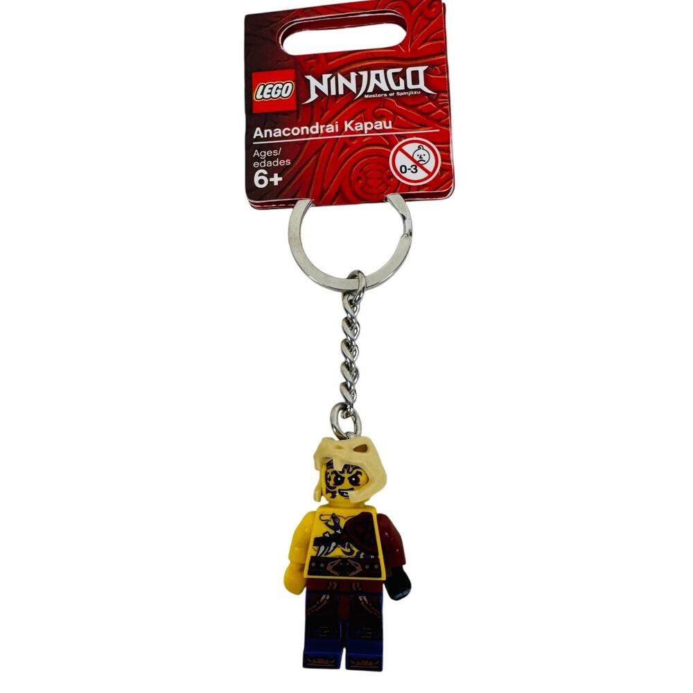 Lego‎ Ninjago Anacondrai Kapau Keyring 851353 NWT